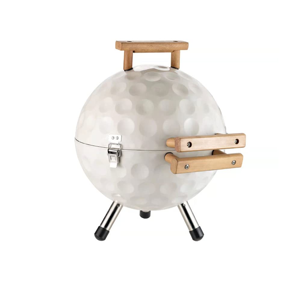 14 Inch Luxury Golf Ball Barbecue Stove Grill Professhional Easy Carry Portable Outdoor Camping BBQ Equipment Oven Outdoor Hiking
