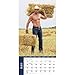 Carousel Calendars, Hot Cowboys 2026 Wall Calendar, 12'' X 12'', 16-Month Calendar with Stapled Binding