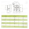 KAKA INDUSTRIAL M-TSK-4 Mini Series Rotary Table,4 in Rotary Table with set of clamps