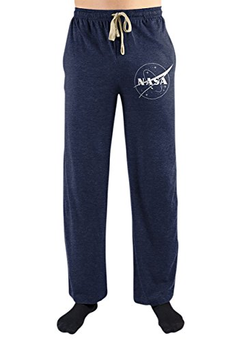 Bioworld NASA Logo Denim Heather Sleep Pants - L