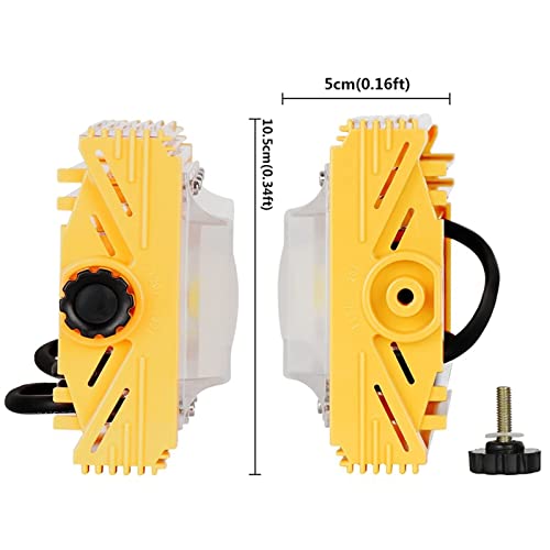 Projecteur extérieur 50W blanc chaud étanche pour chantier - 4
