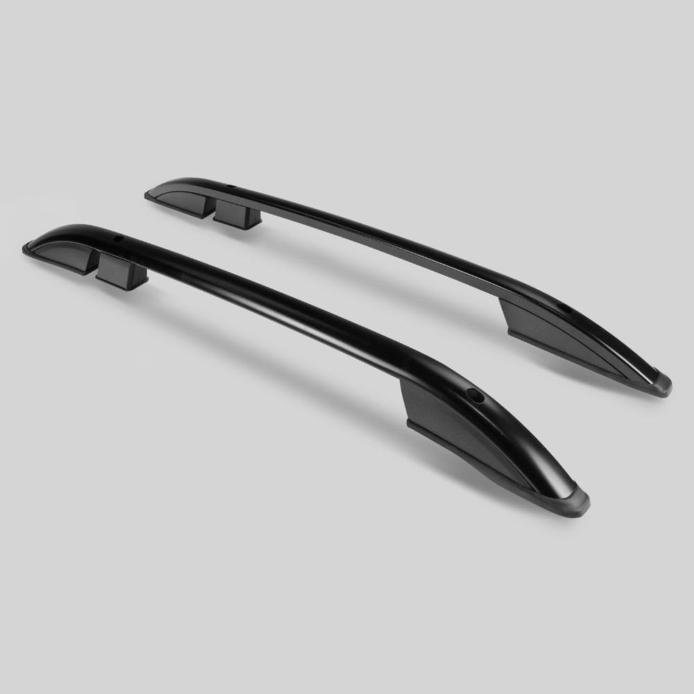CHROMEMASTER | Barre da Tetto, Rail Tetto Compatibile con VW Amarok 2010-2020; Sono Utilizzate per il Montaggio di Portapacchi, Box da Tetto o Portabiciclette | Costruzione in Alluminio