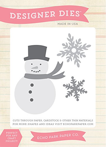 Echo Park Paper Company Winter Snowman Die Set