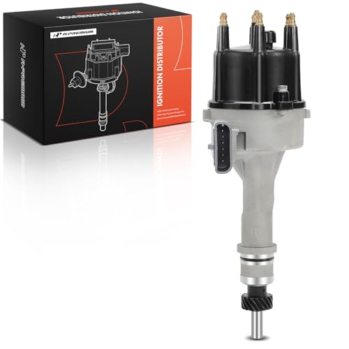 A-Premium Ignition Distributor with Cap & Rotor Compatible with Ford Ranger 1983-1985, Aerostar 1986, Bronco II 1984-1985
