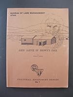 John Jarvie of Brown's Park B001VNUARI Book Cover