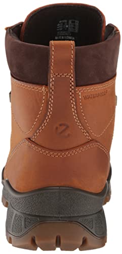 Ecco Men's Track 25 Waterproof Plain Toe Tie Hiking Boot, Amber Nubuck, 8-8.5 #TOP2