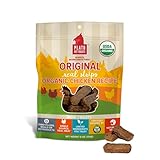 PLATO Original Real Strips Organic Chicken 6oz, brown