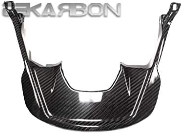 Tekarbon, Replacement Ignition Cover for BMW S1000XR 2015-2018, Carbon Fiber, 2x2 twill weave