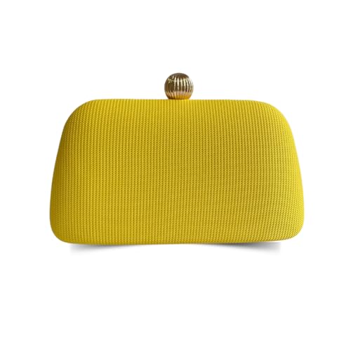 Bolsa Clutch Carteira Mão Festa Casamento Aniversário Balada (Amarelo)