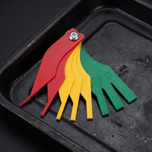 Calibrador de Grosor de Pastillas de Freno 5 Pzas UKCOCO miniatura 5