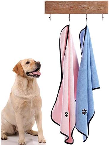 TAIYUNWEI Towels for Pets, 2PCS Quick Drying Pet Bath Towels, Microfiber Pet Towels|Absorbent Towels for Dogs|Quick Drying Towel for dog and Cat, Great for Small/Medium Animals