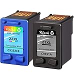 Comprend des cartouches d'encre noire et tricolore Compatible avec répondre à tous vos besoins d'impression