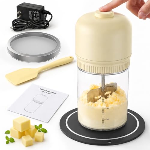 Electric Butter Churner – One-Touch Butter Maker Kit in 5–10 Mins