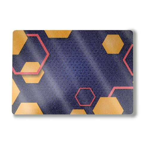 Image of Glossy Glitter Laptop Skin Compatible with Alienware M18 R2 (2024) - Complimentary Hex - Premium 3M Vinyl Protective Wrap Decal Cover - Easy to Apply | Crafted in The USA by MightySkins