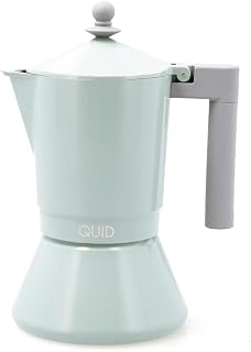 Quid Ozon Cafetera Aluminio Fundido 9 Tazas Verde