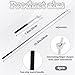 Lnngub 4 Pcs Telescopic Teachers Pointer,Finger Pointer Stick Retractable Teacher Pointer Stick for Classroom Mini Extendable Hand Pointer Finger Pointer Stick for School Teachers Presentation