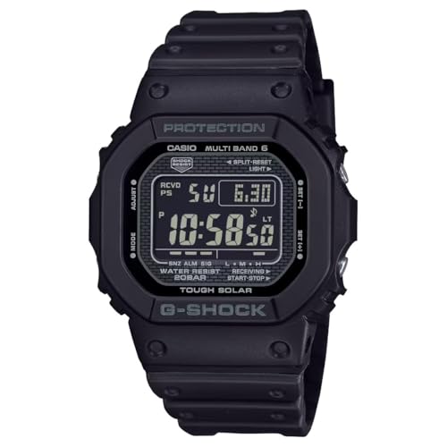 Casio Reloj GW-5000HS-1ER, Negro, Correa