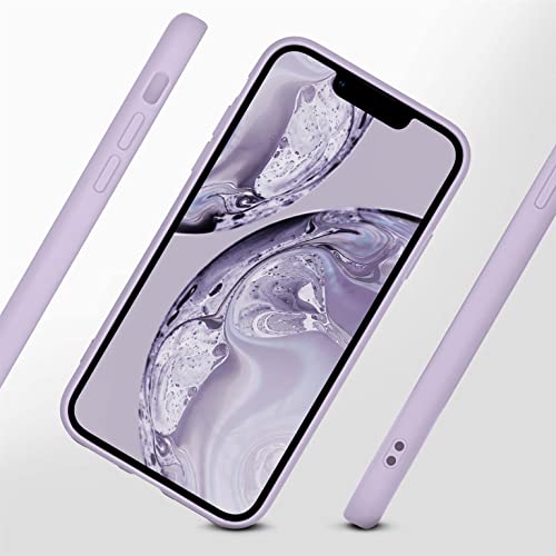Coque iPhone 13 Pro Max silicone violette protection caméra écran antichoc ONEFLOW
