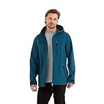 TOG24 Retner Mens Waterproof Softshell Coat & Jacket. 8K Waterproof Protection, Breathable & Windproof. Toggle Adjusters On Hood Opening, & Microfleece Inside For Maximum Warmth & Comfort