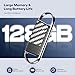 128GB (9800Hours) Voice Activated Recorder with Playback - Tallkcoder Dictaphone Digital Voice Recorder for Lectures Meetings, Tape Recording Device with AI Noise Reduction for Interviews Work & Class