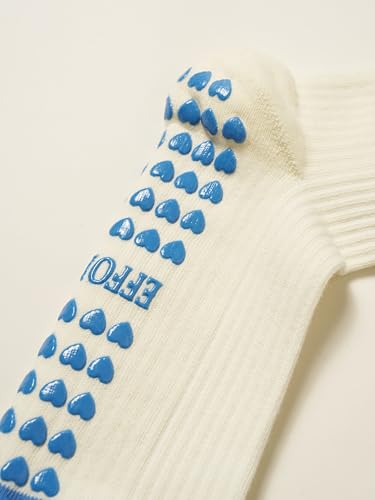 Image of Shapes Studio Half Calf Grip Socks, Cute Fruit Pilates Socks, Ruffle Socks, Non-Slip for Barre Yoga