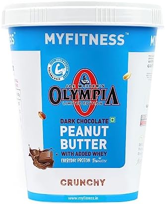 MYFITNESS Peanut Butter Chocolate Olympia Non-GMO Gluten-free No Preservative All Natural Ingredient High Protein Made with American Recipe (35.2 Ounce)