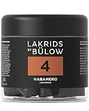 LAKRIDS BY BÜLOW - 4 - Habanero - 150g - Süße Gourmet Lakritze mit würzigem Habanero-Chili - Vegan, Glutenfrei & ohne Gelatine - Dose aus 100% recyceltem PET