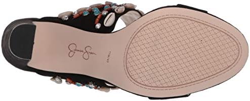Jessica Simpson Women's Ambelle Slid Sandal Heeled, Black, 6.5 | Image 3