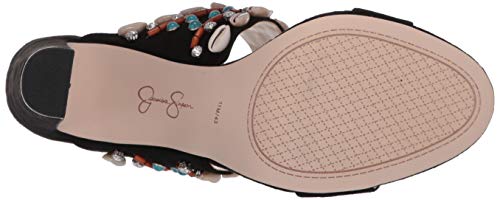 Jessica Simpson Women's Ambelle Slid Sandal Heeled, Black, 6 #TOP3