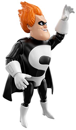 Pixar Interactables Syndrome Talking Action Figure, 7.25-in Tall Highly Posable Movie Character Toy, Interacts with Other Figures, Kids Gift Ages 3 Years & Older