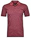 Produktbild RAGMAN Herren Softknit-Polo mit Flamm-Optik XL, Blau-rot-167