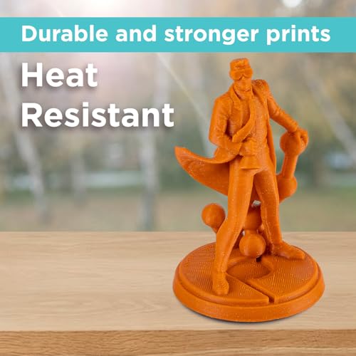 Image of Polymaker Glitter ABS Filament 1.75mm, Galaxy Orange 3D Printer Filament 1.75mm Heat Resistant 1kg - Twinkling ABS 3D Printing Filament, Strong & Durable, Dimensional Accuracy + /- 0.03mm