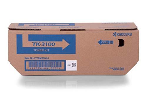 Toner Kyocera TK-3100 résoud le remplacement fréquent d'encre avec ses 12500 pages laser
