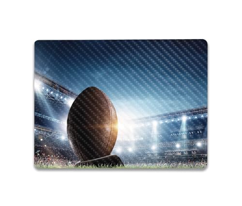 Image of MightySkins Carbon Fiber Skin Compatible with Microsoft Surface Laptop Go 3 (2023) Full Wrap Kit - Big Game | Protective, Durable Textured Carbon Fiber Finish | Made in The USA