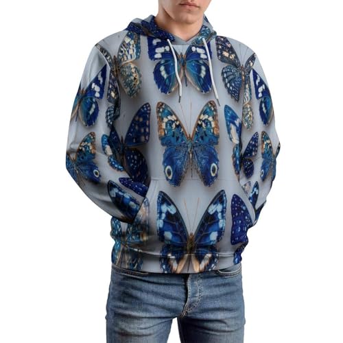 Manteau sweat à capuche papillon un cadeau tendance Harajuku original pour hommes et femmes