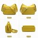 Imagen de Bolso Bandolera Mujer Nylon Bolso Mujer Bandolera Mediano Bolso Cruzado Impermeable Bolsos de Hombro Crossbody Bag con Correa Ancha Ajustable Bolso Mujer