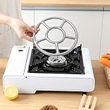 [CONCEPTION STABLE] Support de casserole antidérapant pour plus de stabilité et de sécurité. Empêche les ustensiles de cuisine de glisser de la cuisinière, vous offrant ainsi commodité et tranquillité d'.