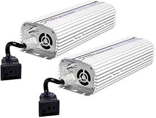 (2) QUANTUM 600W Watt HPS & MH Dimmable Digital Grow Light Lamp Ballasts