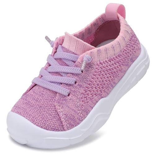 Image of LeIsfIt Toddler Shoes Boys Girls Barefoot Shoes Kids Breathable Sneakers Tennis Shoes Slip on Shoes