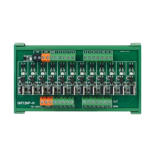 Salida PNP 12 canales amplificadora de válvulas e interfaz PLC 24V 4