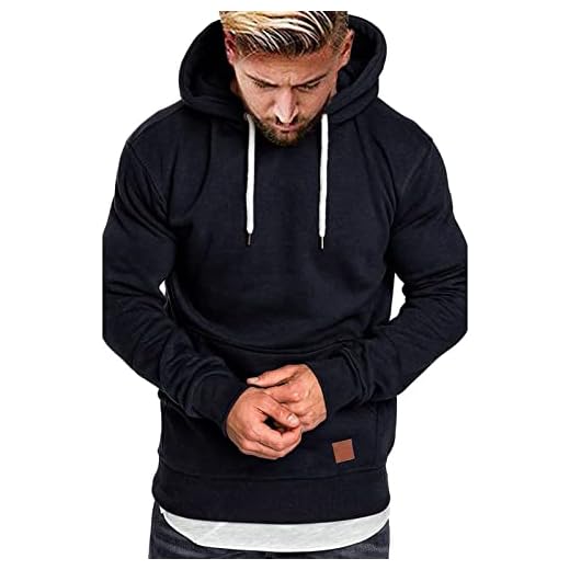 riou ¡Oferta Sudaderas con Capucha para Hombre Cosy Chaqueta Deportiva Sudadera con Cremallera Completa Ecosmart Hoodie Casual Jerséis Top Blouse ¡Caliente!