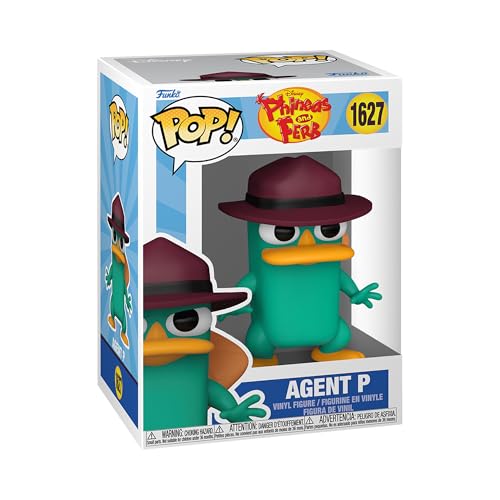 Funko Pop! Disney: Phineas And Ferb - Agent Perry - Phineas e Ferb - Figura in Vinile da Collezione - Idea Regalo - Merchandising Ufficiale - Giocattoli per Bambini e Adulti - Anime Fans