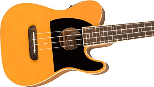 Fender Fullerton Tele Concert Ukulele, Butterscotch Blonde #TOP3