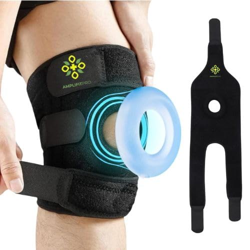 AMPLIFITPRO Neoprene Knee Cap Support Compression For Men&Women,Open Patella Belt,Pain relief,Gym Workout,Arthritis,Ligament Tear(Universal Size) (B0CKF2MC9V) Amazon Price History, Amazon Price Tracker
