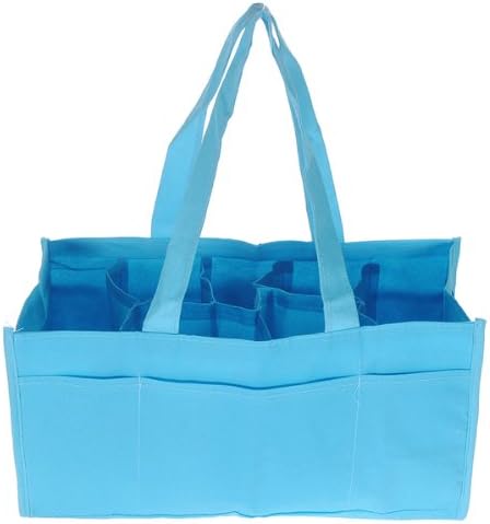 Travel Outdoor Portable Baby Diaper Nappy Storage Insert Organizer Bag Tote,Blue