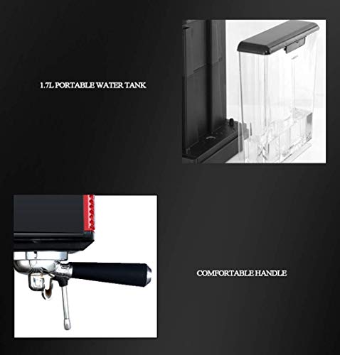 MZXUN Grano a la Taza Barista Semi automática Italian Coffee máquina Independiente Acero Inoxidable Grinder - Imagen 5