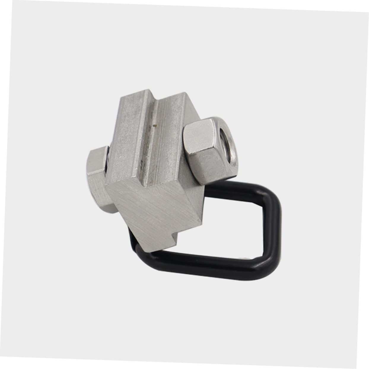 Cabilock 4-Piece 9/16 T-Track Nuts 0.37 D-Ring Set Tie Down Anchors for Trailer Truck Bed Rails