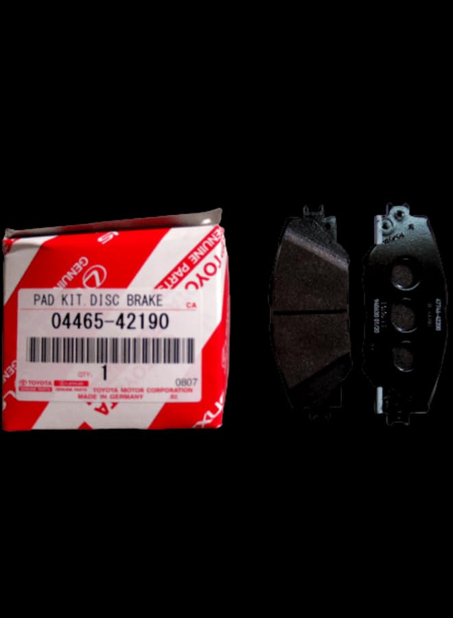 BRAKE PAD TOYOTA PART NUMBER 04465-42190