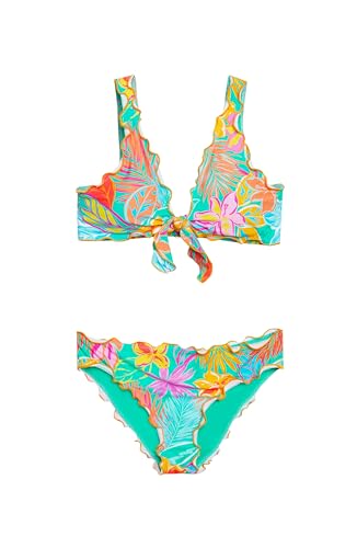 Image of Hobie Girls Bralette Top and Hipster Bikini Bottom Swimsuit Set