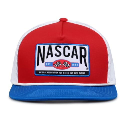 NASCAR EST 1948 Vintage Golfer Hat – 5-Panel Flat Brim Adjustable Cap